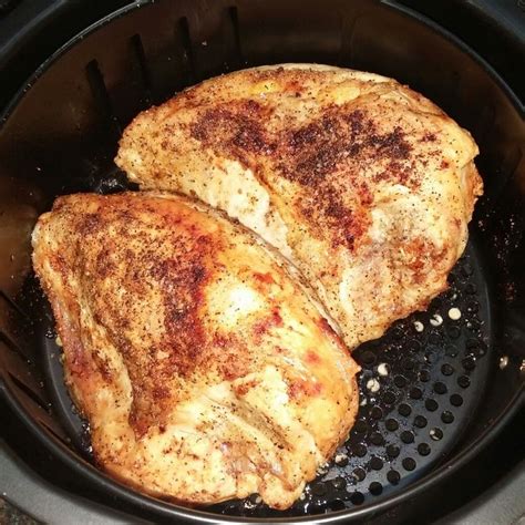 air fryer chicken breast recipes bone skin breasts fried split recipe fry cook baked prepare crispy oven huge consuming least
