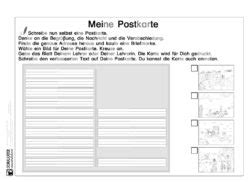 Zuerst habe ich im deutschunterricht den aufbau des briefes, dann den aufbau des kuverts mit diesem arbeitsblatt angeschaut. Postkarten schreiben Archive - Blog | Bildung leben mit innovativem Unterrichtsmaterial