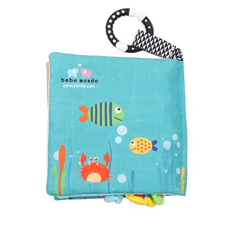 Crinkle peek a boo forest animal soft books for infants,owl bee cloth books for babies, soft activity infant toys books for. Baby Shark and Fish Soft Activity Crinkle Books - Littolo ...