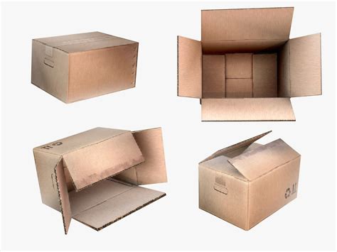 3d Asset Cardboard Box Set Of Package Boxes Industrial 2 Hot Sex Picture