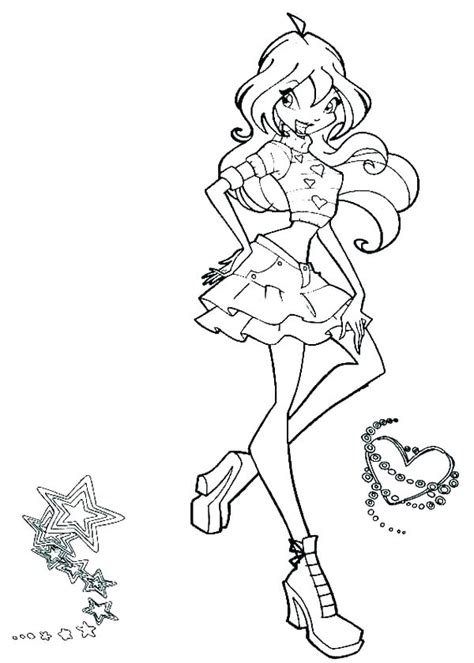 High quality free printable pdf coloring, drawing, painting pages and books for adults. Winx Club Bloom Coloring Pages at GetColorings.com | Free ...