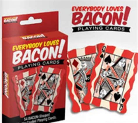 Bacon Playing Cards Royal Bacon Society