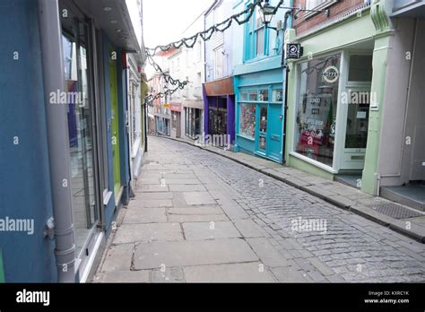 Folkestone Old High Street Stock Photo Alamy