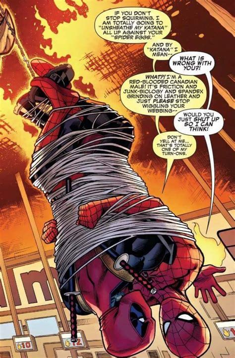 Malectrash Deadpool And Spiderman Deadpool Funny Spideypool
