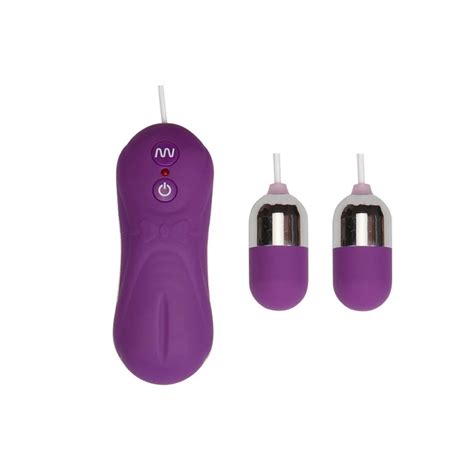 Acvioo Silent Waterproof Wired 16 Frequency Double Vibrating Eggs Vibrator Massager Sex Toys Sex