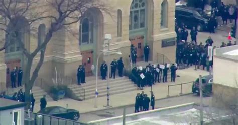 Funeral Held For Slain Chicago Police Officer Cbs News
