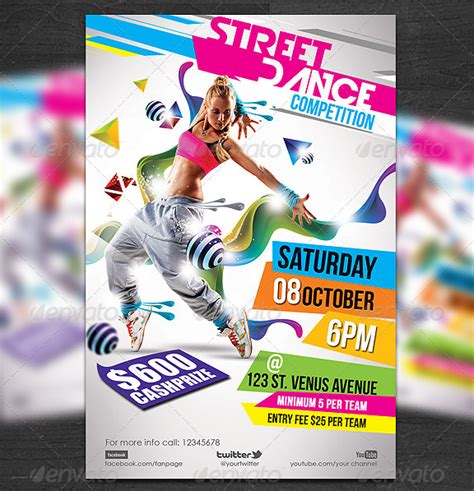 19 Dance Flyer Designs And Templates Psd Ai