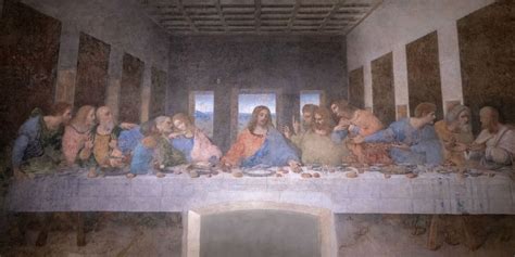 Tempera e olio su intonaco, milano, convento di santa maria delle grazie, refettorio. L'Ultima Cena di Leonardo da Vinci: organizzare la visita ...