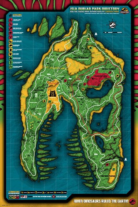 Jurassic Park The Game Map Malaymalaq