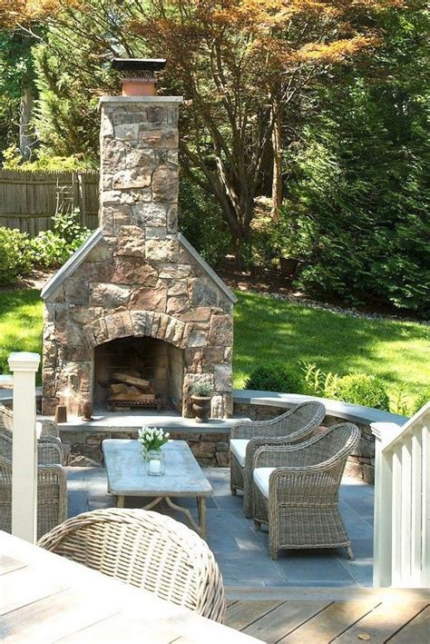 9 Outdoor Fireplace Ideas To Up The Romance Factor In Your Rustic