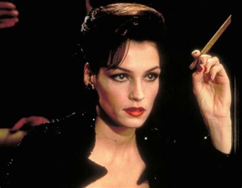 Famke Janssen As Xenia Onatopp In Goldeneye 1995 Bond Girls James Bond Girls Famke Janssen