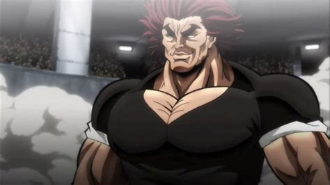 Yujiro Hanma Destroys Tiles To Prove His Worthiness Baki Raitai