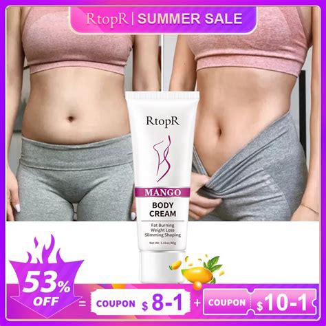 Rtopr Mango Slimming Cream Is Effective For Burning Fat And Losing