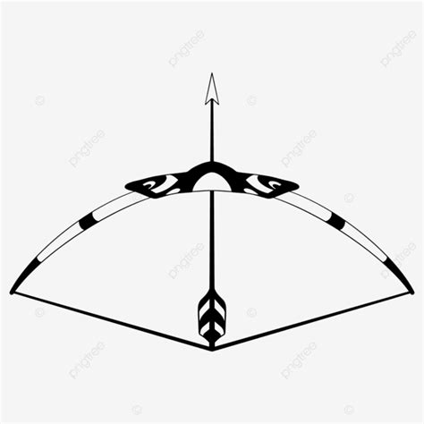 Bow Arrows Vector Hd Images Bow And Arrow Illustration Bow Arrow Bow Vector Arrow Vector Png