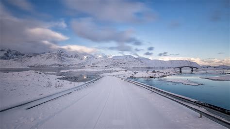 Bridges To Fredvang Norway