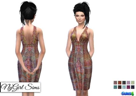 Ts2 Tribal Dress Conversion At Nygirl Sims Sims 4 Updates