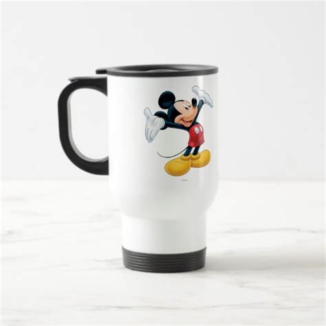Modern Mickey Airbrushed Travel Mug Zazzle