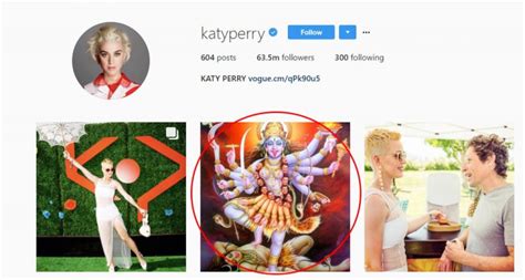 Katy Perry Posts Picture Of Hindu Goddess Kali Gets Slammed Online The American Bazaar