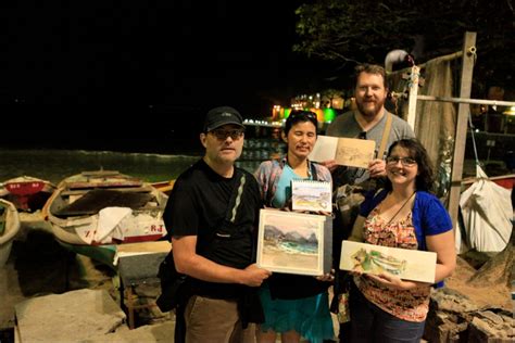 Watercolor Sketching In Rio De Janeiro The Three Big Shapes Citizen