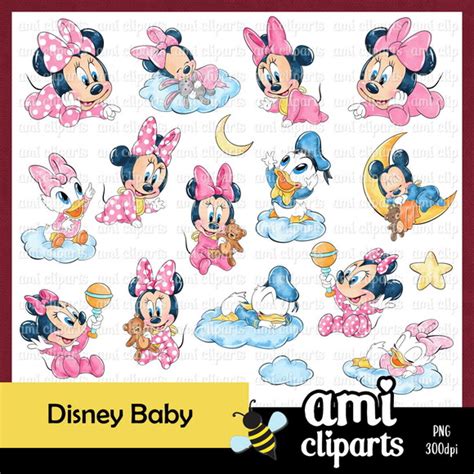 Kit Digital Baby Mickey Aquarela No Elo7 Ami Kits 4 Por R22 Leia As