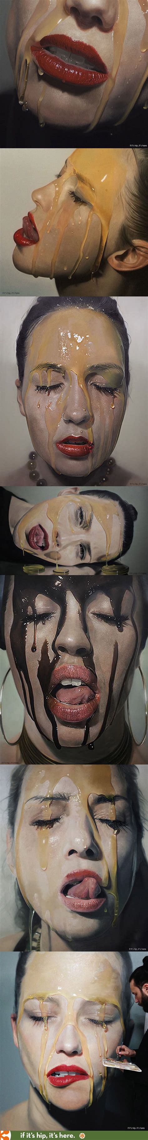 Hyperrealist Painter Mike Dargas If It S Hip It S Here Hyper Realistic Paintings Art