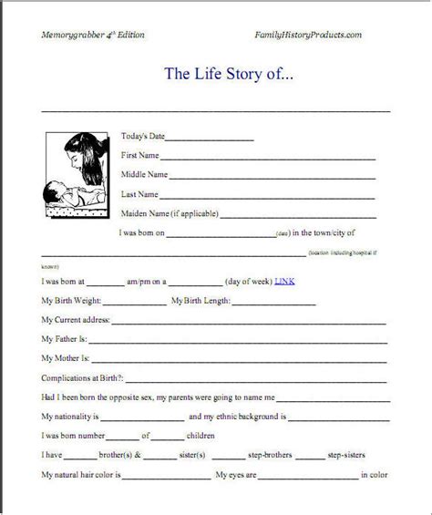 screenshots   memorygrabber lifestory workbook