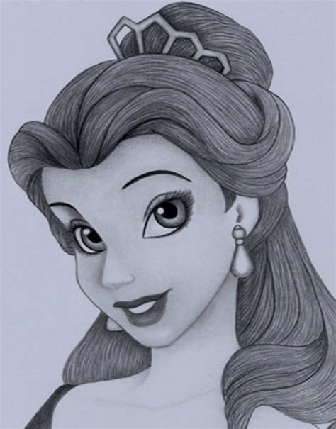 Realistic Pencil Drawings Of Disney Characters