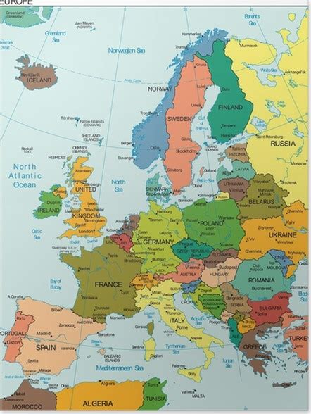 Mapa Interactivo De Europa World Map Weltkarte Peta Dunia Mapa Del Images