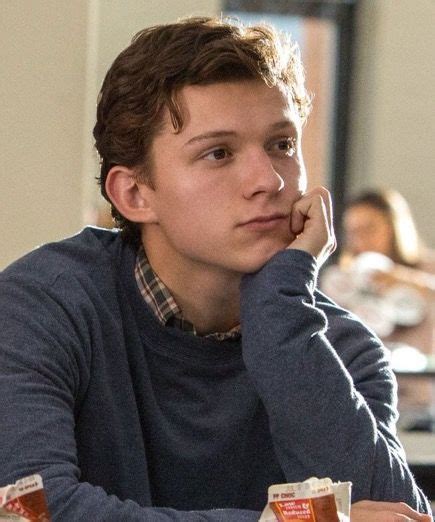 Tom Holland As Peter Parker In Spider Man Homecoming Tom Holland