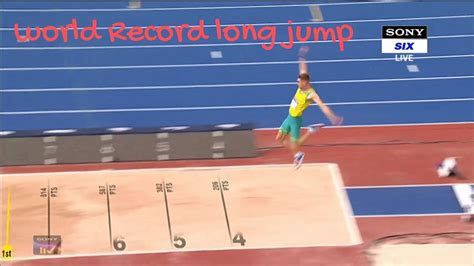 World Record Long Jump Athelete Cwg 2022 Flying Men Like Share