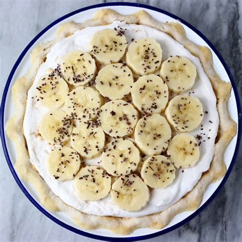 Gluten Free Vegan Banana Cream Pie Rhians Recipes