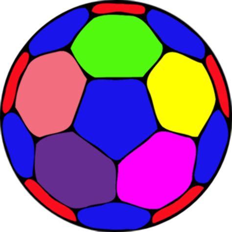 Download High Quality Soccer Ball Clipart Rainbow Transparent Png