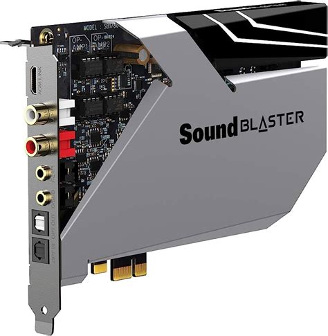 Sound Blaster Ae 9 Ultimate Pci E Sound Card And Dac With Xamp Discrete