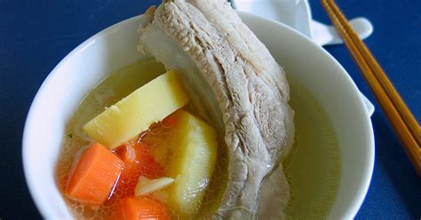 Pork Rib Soup With Potato And Carrot Recipe Warehouse
