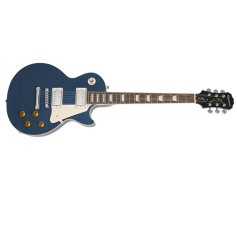 Epiphone Les Paul Standard Plustop Pro Guitar Translucent Blue
