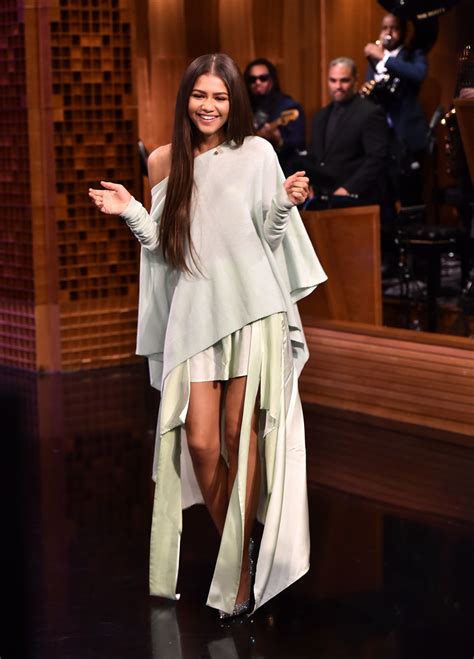 Zendaya Makes The High Low Skirt Appear New Once More