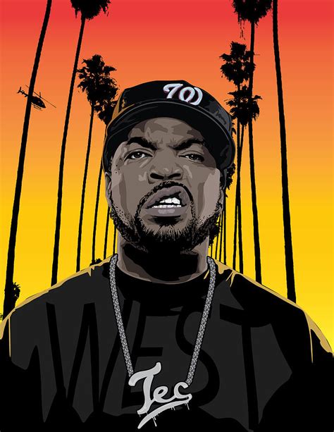 The Godfather Of Gangsta Rap Digital Art By Tec Nificent