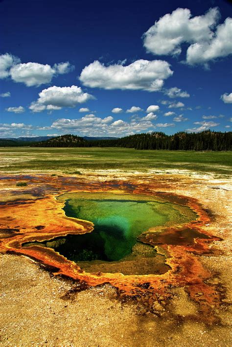 Yellowstone Thermal Pool By Bill Wight Ca