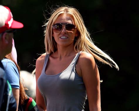 Paulina Gretzky Dustin Johnson Baby Model Rests With Her Son In