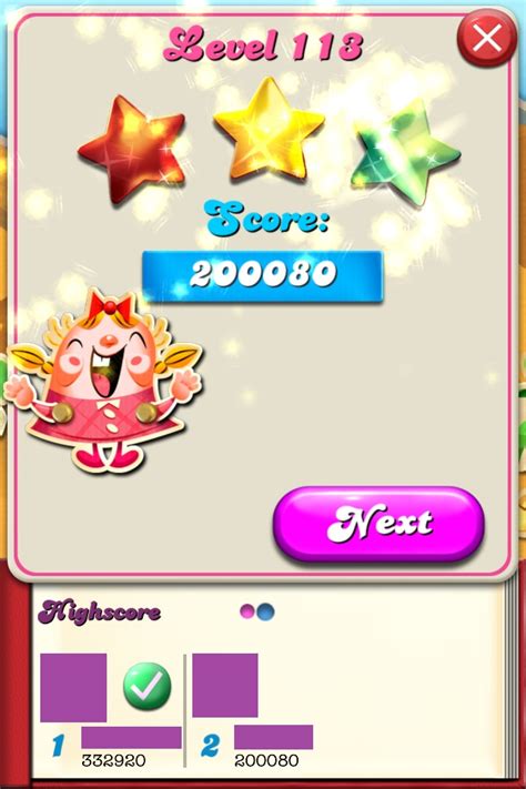 Games Gadgets Galore Candy Crush Level 113