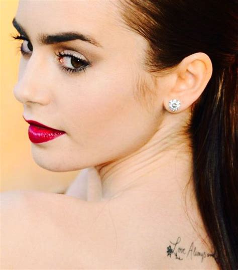 Lily Collins Hair Lily Jane Collins Lilly Collins Purple Lips