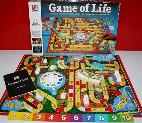 The Game Of Life Board Game 100 Complete Ebay
