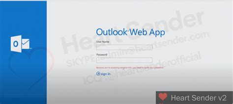 Outlook Scam Page Archives Heart Sender Scam Pages
