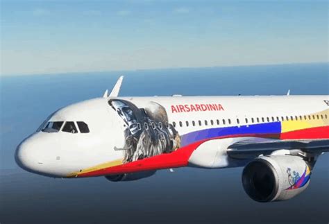 For Flybywire A320nx Livery For Airsardiniavirtual Virtual Airline V10