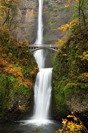 Multnomah Falls Stock Photo Download Image Now Arch Architectural