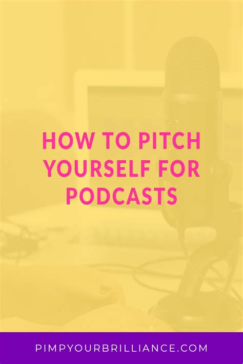How To Pitch Yourself For Podcasts Monique Malcolm