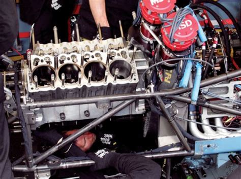 What is usually the front of an engine. The Brilliant Lunacy of Top Fuel Dragster Engineering ...