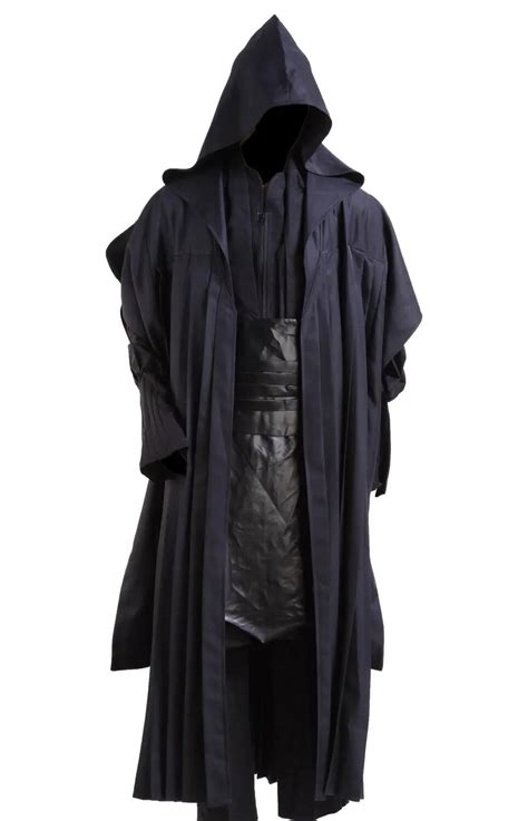 new star wars darth maul black halloween cosplay costume uniform tunic belt cloak robe for men