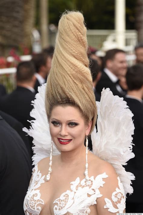Elena Lenina S Hair Tornado Is A Sight To Be Seen Celebrity Hairstyles Big Hair Beehive Hair