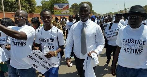 Gambias Justice Minister Joins Protest Against Jammeh Era Atrocities Africanews